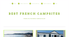 Desktop Screenshot of bestfrenchcampsites.com